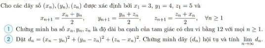 Đề thi chọn học sinh giỏi môn Toán Sở Hồ Chí Minh