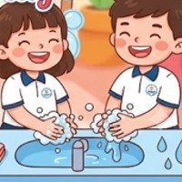 Game khởi động Đạo đức 1 Bài 1: Em giữ sạch đôi tay