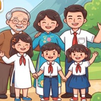 Game khởi động Đạo đức 1 Bài 6: Lễ phép, vâng lời ông bà, cha mẹ, anh chị