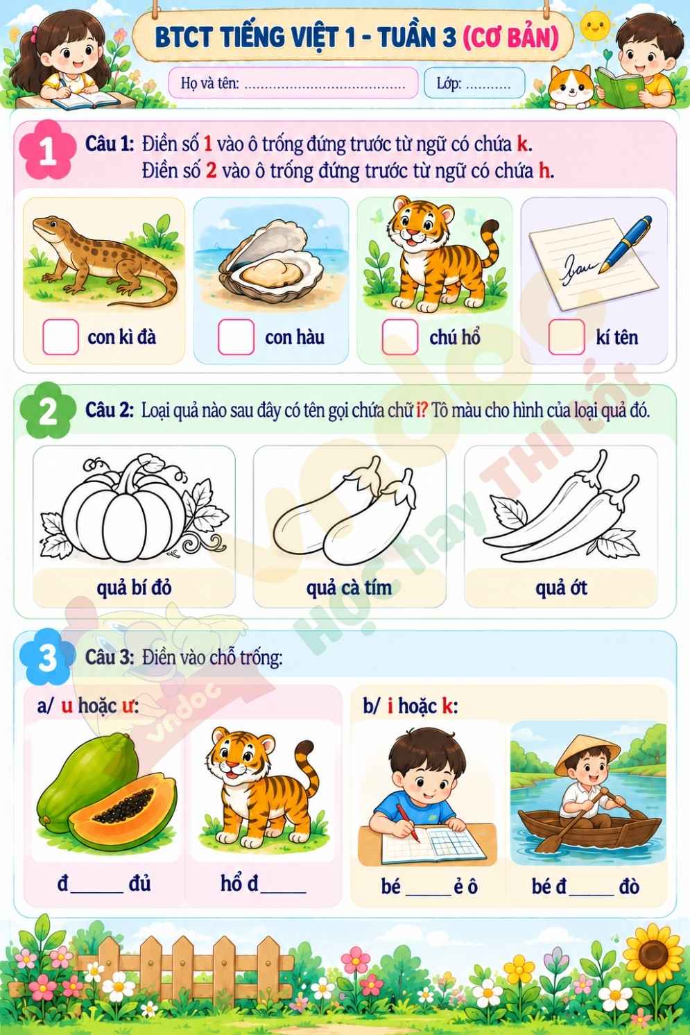 info phieu bai tap cuoi tuan tieng viet lop 1 tuan 3 co ban*20387