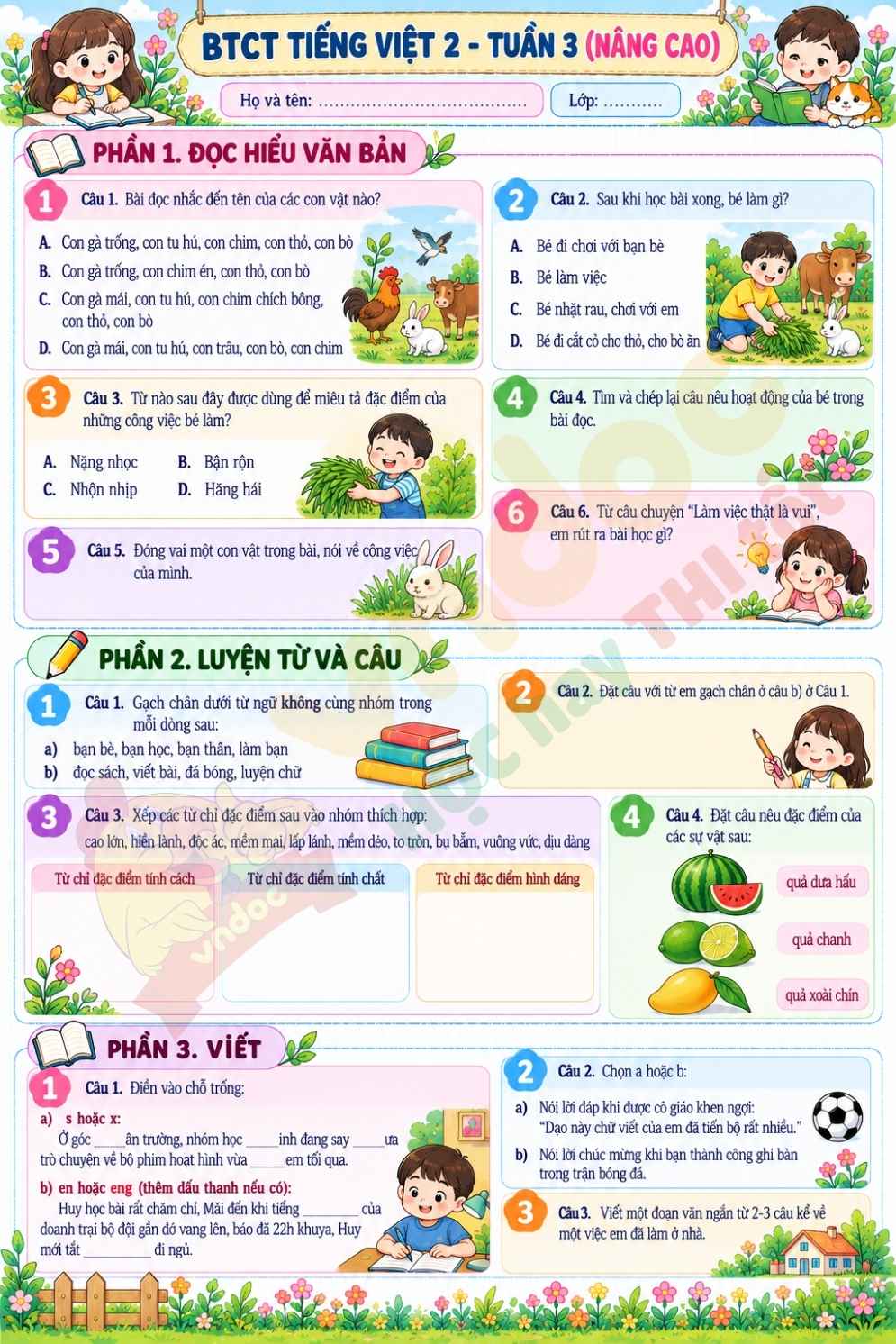 info phieu bai tap cuoi tuan tieng viet lop 2 tuan 3 nang cao*20355