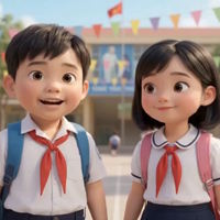 Video mở đầu Tiếng Việt 2 Bài 1: Tôi là học sinh lớp 2 (AI)