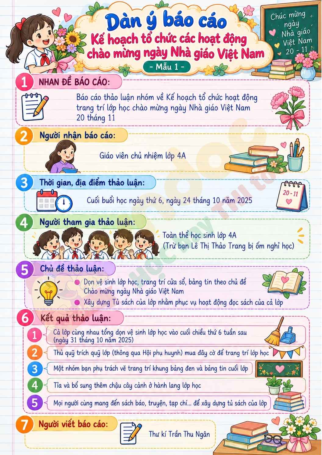 lap dan y cho bao cao thao luan nhom ve ke hoach to chuc cac hoat dong chao mung ngay nha giao viet nam 20 thang 11 h2*21030