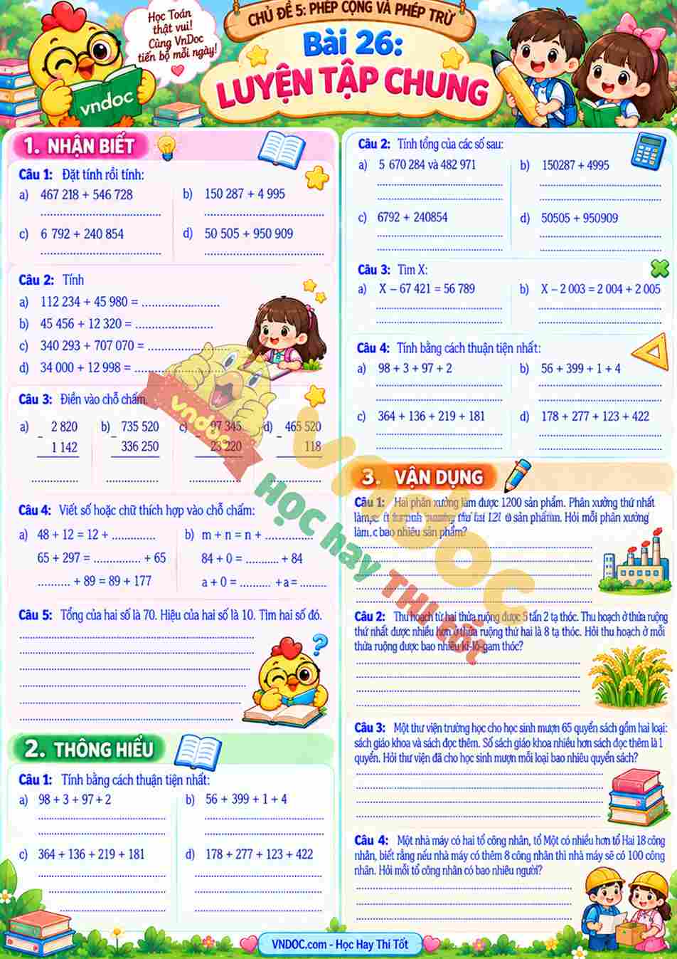 mh Bai tap Toan lop 4 KNTT Bai 26*21084