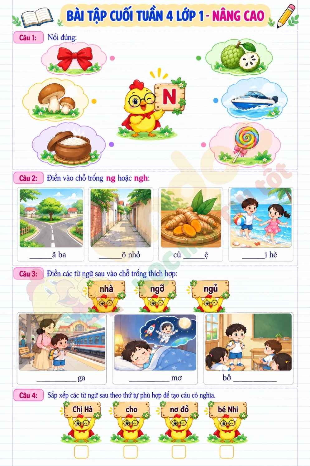 info phieu bai tap cuoi tuan tieng viet lop 1 tuan 4 nangcao*21968