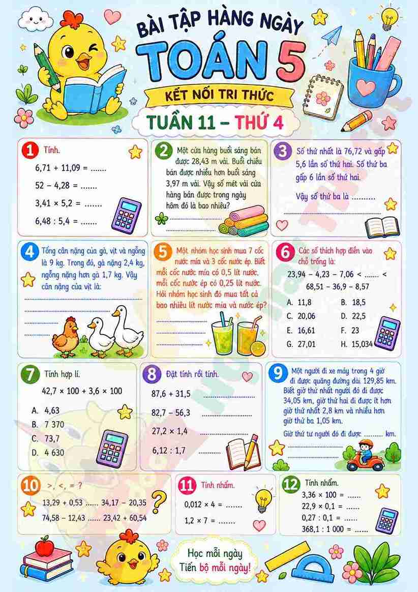 Phieu BTHN Toan lop 5 Tuan 11 Thu 4 logo_11zon*22275