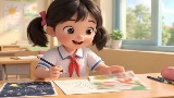 Video Bài đọc Tiếng Việt 2 Bài 14: Em học vẽ (AI)