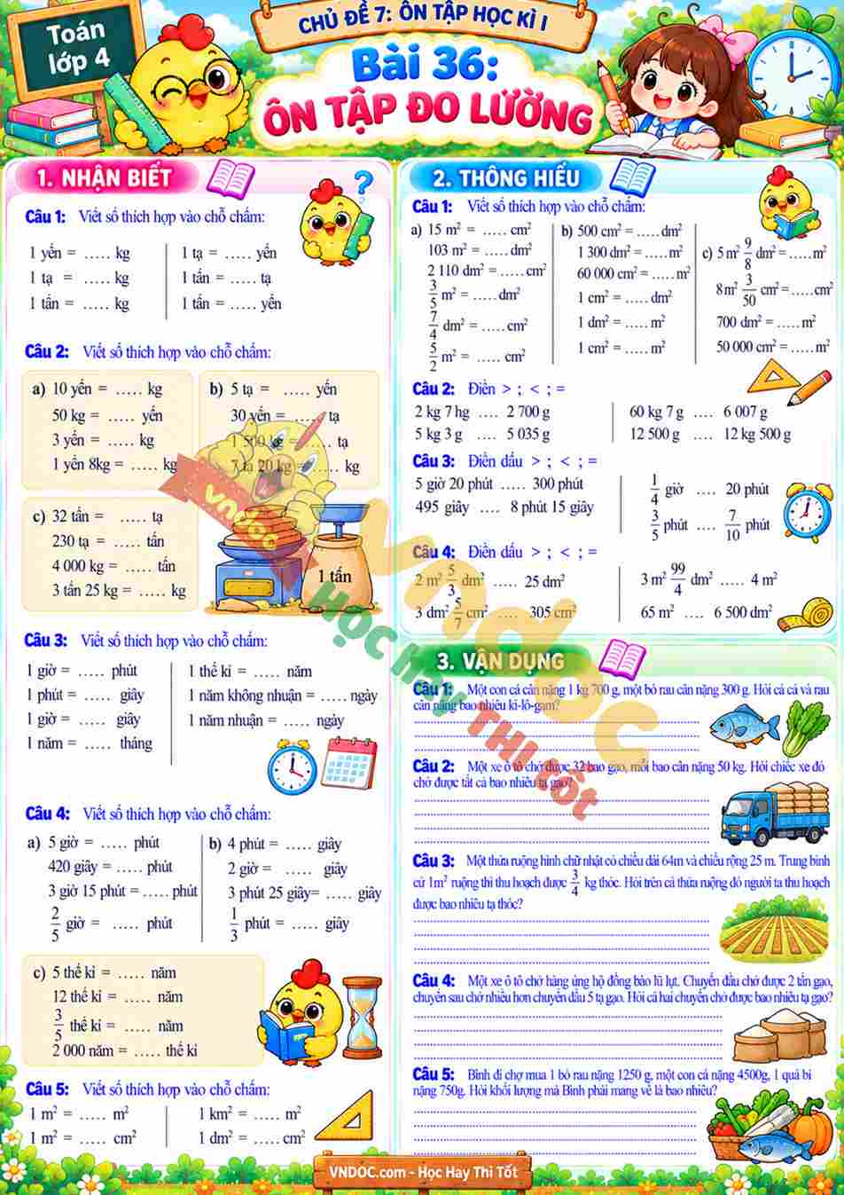 mh Bai tap Toan lop 4 KNTT Bai 36*22927