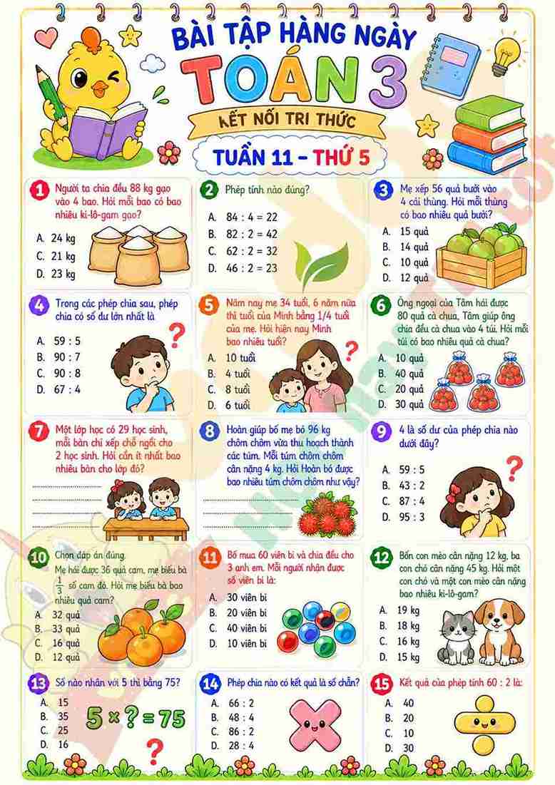 Phieu BTHN Toan 3 Tuan 11 Thu 5 logo_11zon*22976