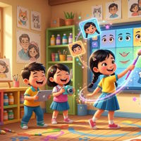 Game khởi động Tiếng Việt 4 Bài 7: Những bức chân dung