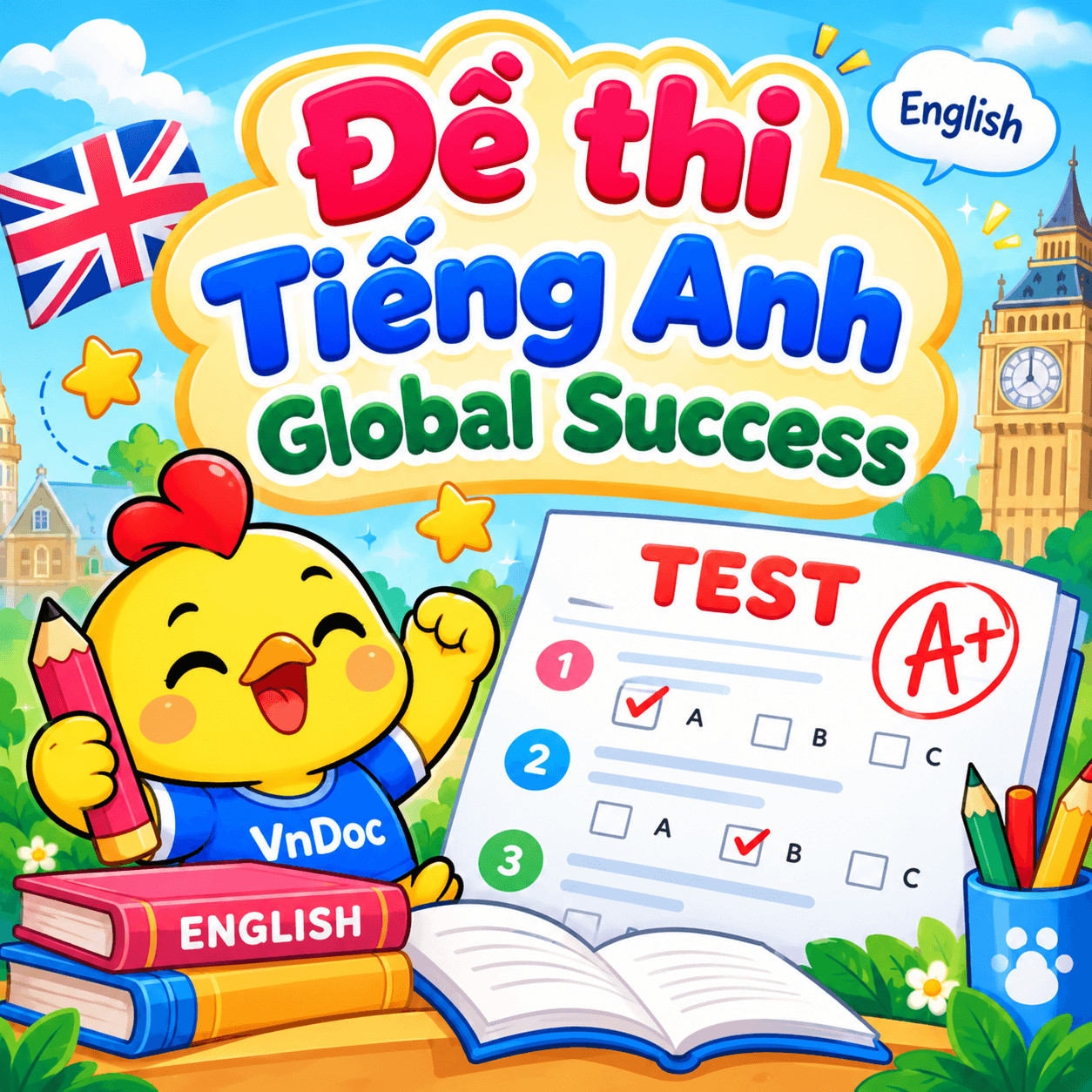 Đề Thi Giữa Kì 1 Tiếng Anh Lớp 10, 11, 12 Global Success