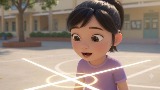 Video mở đầu Toán 4 Bài 27: Hai đường thẳng vuông góc (AI)