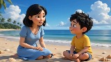 Video mở đầu Tiếng Việt 3 Bài 4: Lần đầu ra biển (AI)