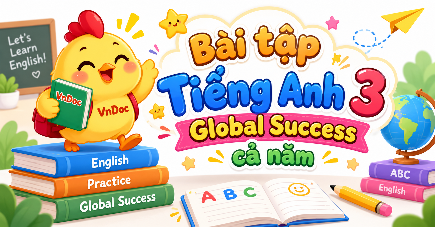 Bài tập Tiếng Anh 3 Global Success cả năm
