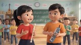 Video mở đầu Âm nhạc 5 Tiết 9: Lí thuyết âm nhạc Nhịp 2/4. Đọc nhạc: Bài số 2 (AI)