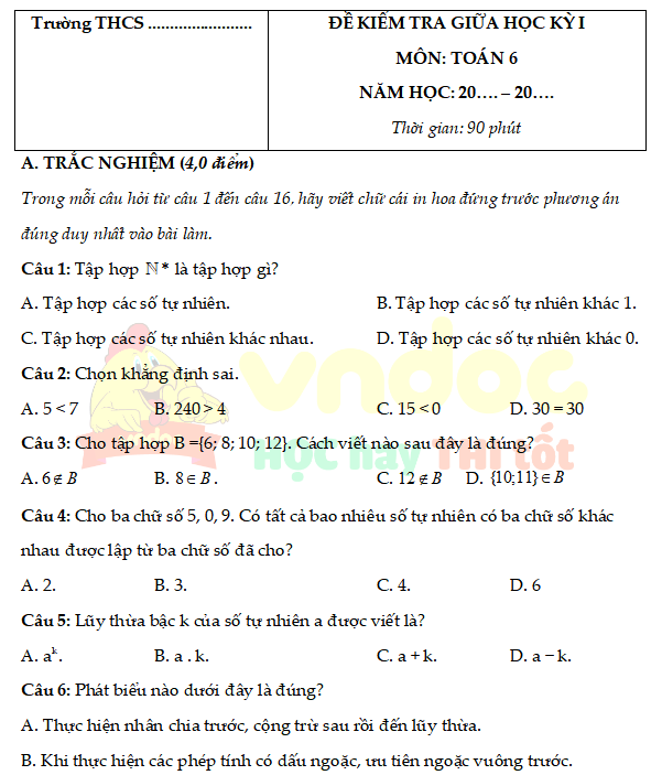 de thi giua ki 1 toan 6 cau truc 4 6 h1*27647