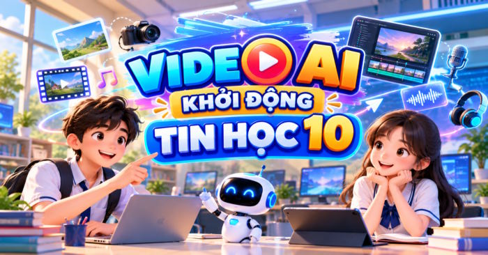 Video khởi động môn Tin học lớp 10