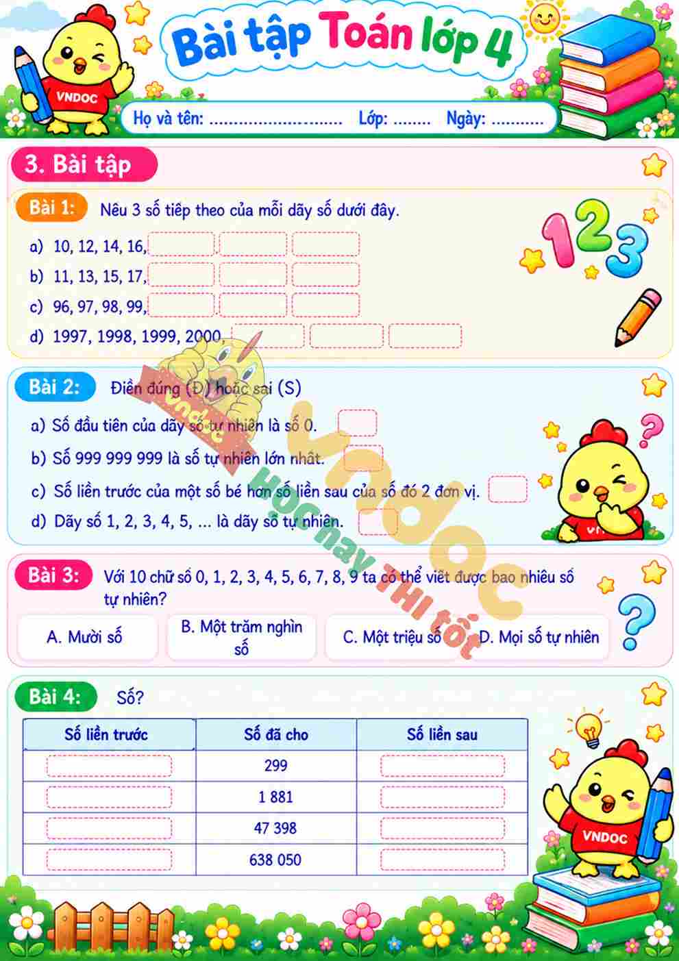toan lop 4 day so tu nhien h2*28107
