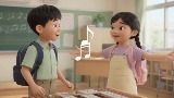 Video mở đầu Âm nhạc 6 Tiết 3: Lí thuyết âm nhạc: Các thuộc tính cơ bản của âm thanh có tính nhạc. Đọc nhạc: Bài đọc nhạc số 1 (AI)
