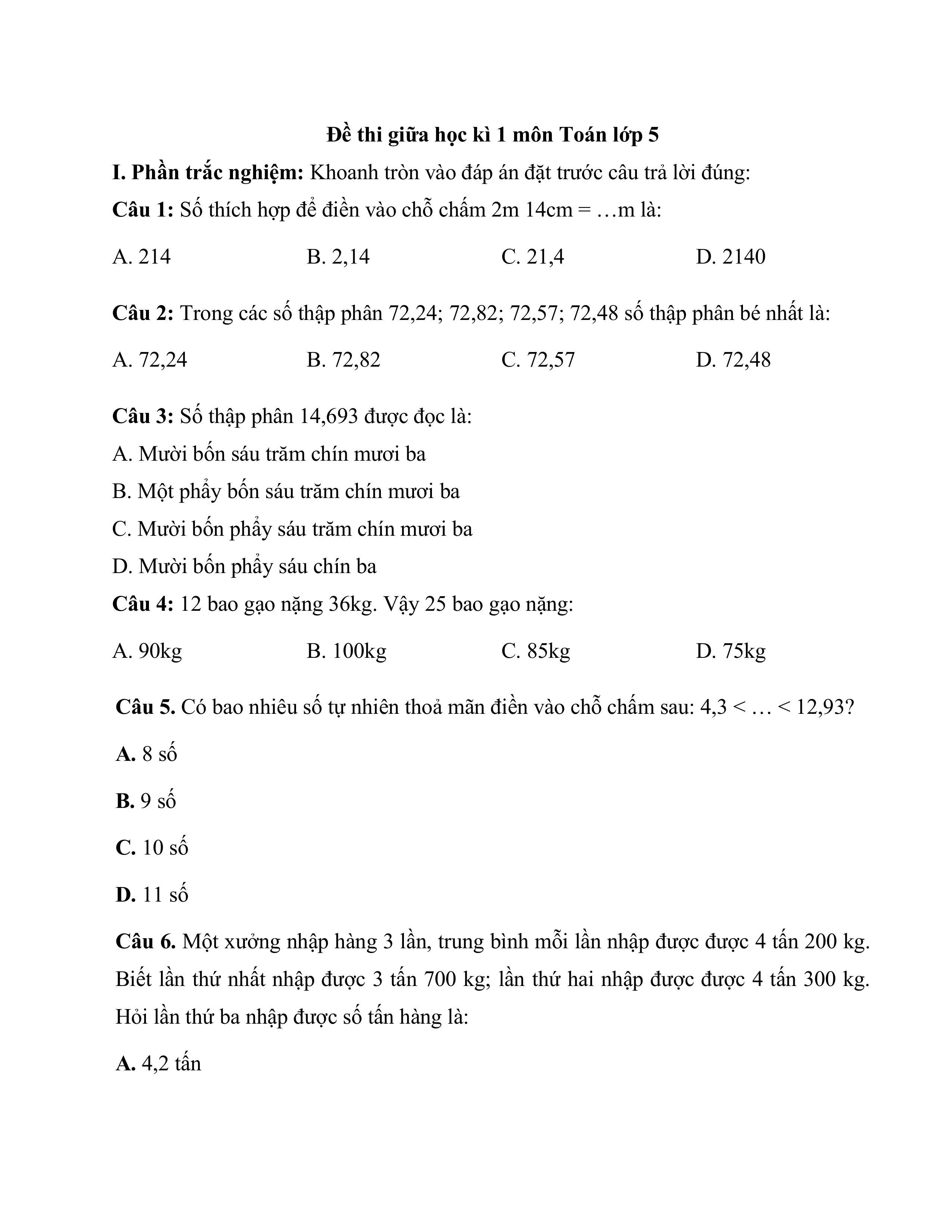 De thi giua ki 1 Toan 5 De so 3 hình ảnh 0*29846