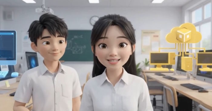 Video mở đầu Tin học 11 Bài 3: Phần mềm nguồn mở và phần mềm chạy trên Internet (AI)
