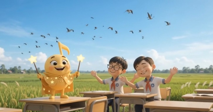 Video mở đầu Âm nhạc 3 Tiết 6: Ôn bài hát Quốc ca Việt Nam - Nghe nhạc Ca ngợi Tổ quốc (AI)