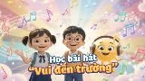 Video mở đầu Âm nhạc 3 Tiết 9: Học bài hát Vui đến trường (AI)