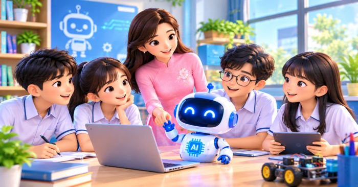 Game khởi động Tin học 12 Định hướng Khoa học máy tính Học kì 1