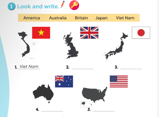 Tiếng Anh lớp 4 Global success Extension Activities minh họa 1