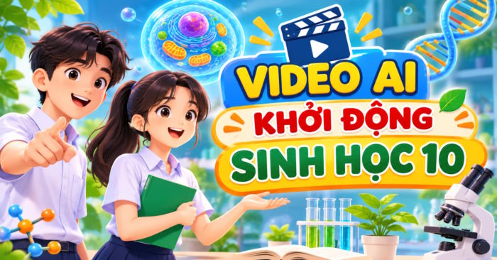 Video AI mở đầu môn Sinh học lớp 10