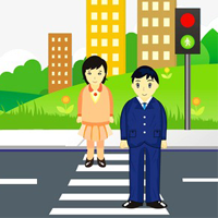 Giáo án văn hóa giao thông lớp 1: Bài 8